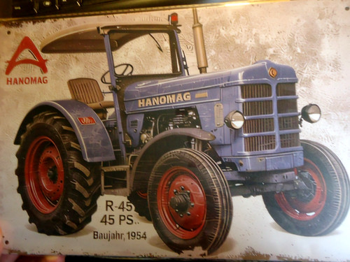 Hanomag traktor bulldog - 45,
