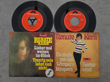 2x 7"- Renate Kern - Lieber