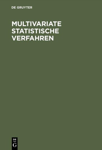 Multivariate statistische