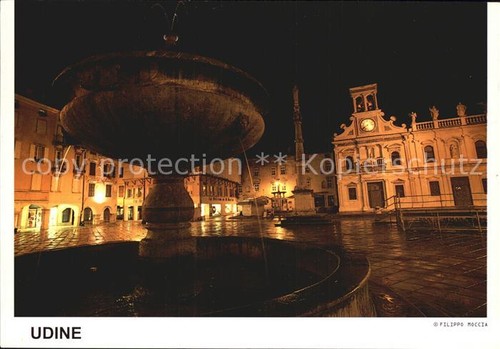 Udine nachtaufnahme piazza san - nachtaufnahme,