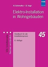 Elektro-Installation in Wohngebäuden: Handbuch für die I... | Buch | Zustand gut