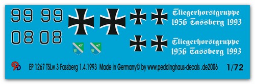 Peddinghaus decals 1267 - 1/72,