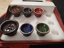 Shisha Wasserpfeife Ersatzteile Zubehör Köpfe verschiedene Größen & Farben Neu