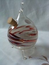 Obstfliegenfalle Glas Lauscha mundgeblasen Handarbeit