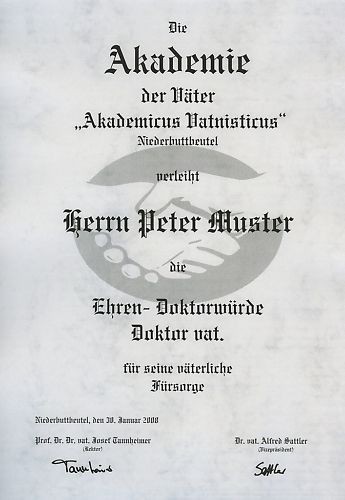 Diplom urkunde ehren doktor - ehren,