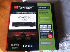 Opticum HD AX 360 DVBT-2 Receiver, im Wohnmobil (12V) betreibbar