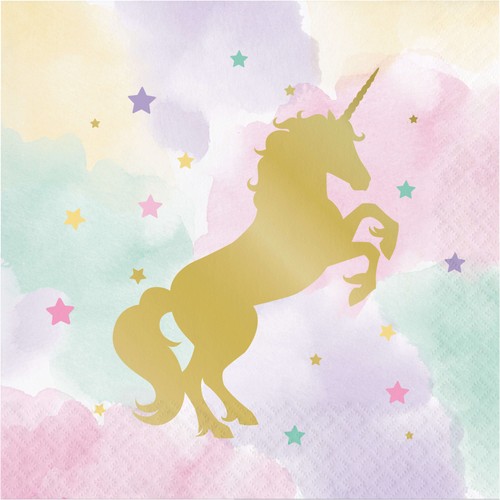Servietten unicorn sparkle 33 - sparkle,,