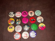 vintage Sammlung 18 Button 1"