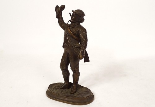 Statuette skulptur bronze - statuette,