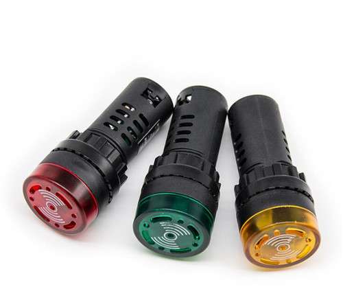 22mm leuchtmelder mit summer - leuchtmelder,