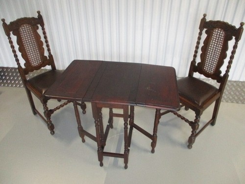 Antike sitzgruppe gateleg - antike,