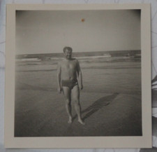 Foto 1959 DDR mann badehose