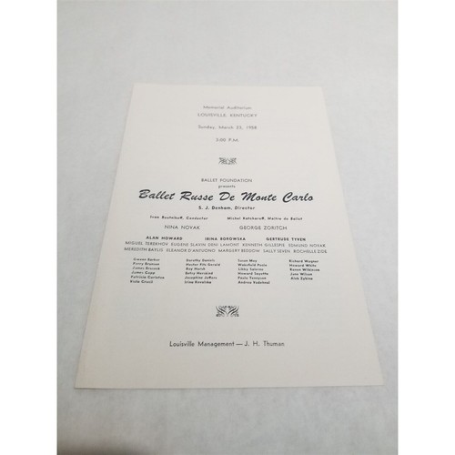Ballet russe monte carlo - ballet,