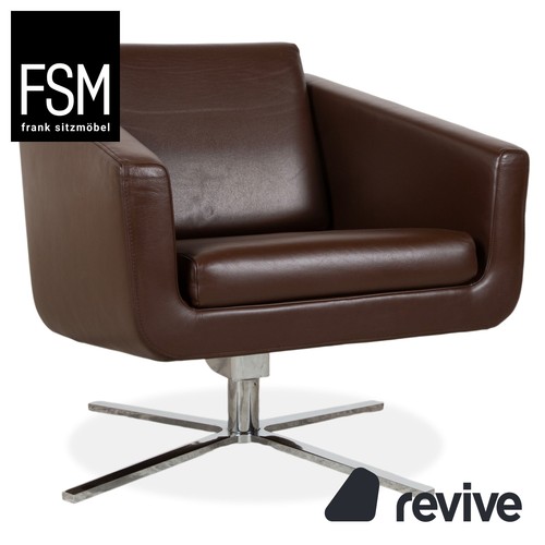 Fsm pavo leder sessel - pavo, braun