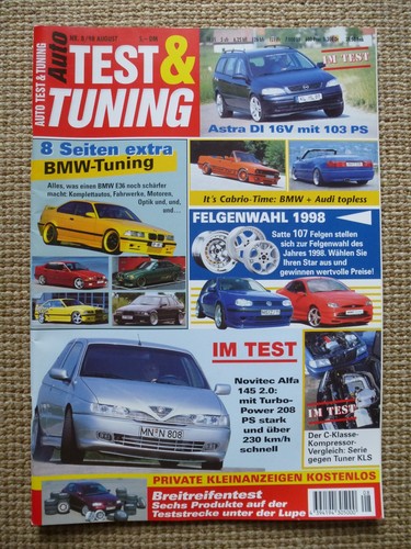 Auto test tuning 1998 - test,