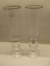 Bierglas Glas Warsteiner Pils