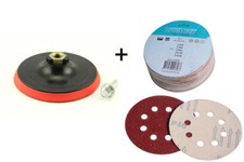 Schleifteller 125mm Klett 50x