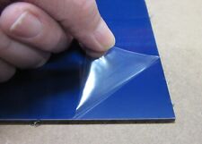 Alu-Verbundplatte 3mm Zuschnitt 300x253mm, Deckschicht 0,3mm in Blau und Silber