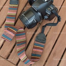 Kameragurt Textil Gurt ausgefallenes Motiv verstellbar für DSLR Kamera 