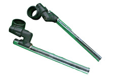 Telefix Lenkerstummel Stummel Lenker 39mm für Honda CBX 750 RC17 1984-1986