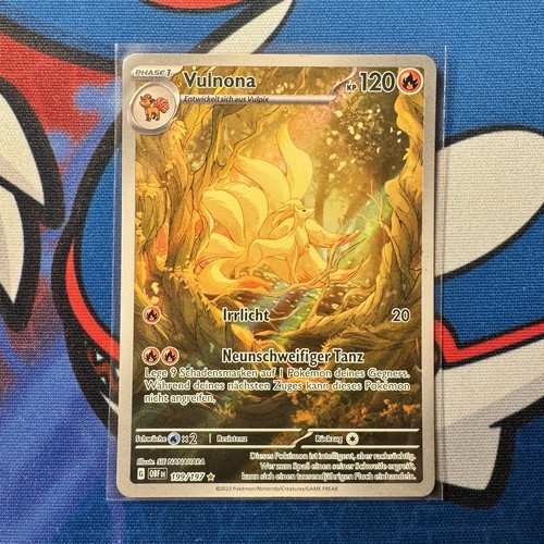 Pokemon vulnona art rare - pokemon,