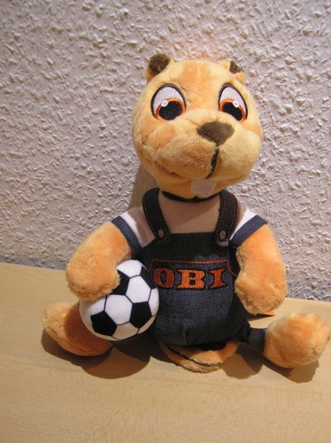 Obi plüschtier biber mit - plüschtier,
