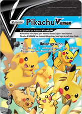 Pikachu V Union Pokémon Deutsch Schwert & Schild Promokarten SWSH 139 Holo