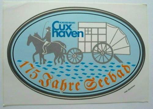 Souvenir aufkleber cuxhaven - souvenir-aufkleber,