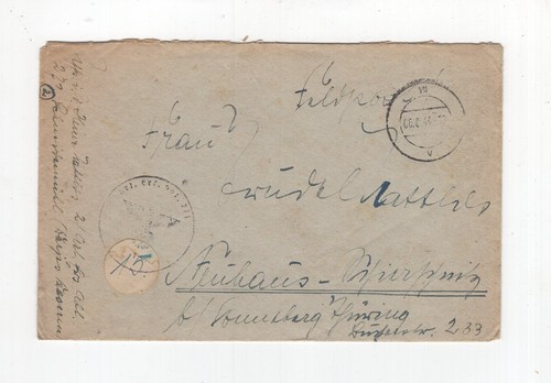 1944 reich brief - 1944, fp