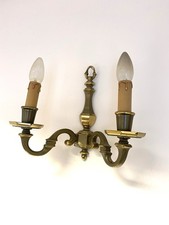 Vintage Messing Wandlampe