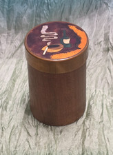 Vintage Zigarettendose Cloisonne Dekor um 1955