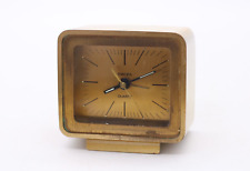 Swiza Quartz Messing Kaminuhr