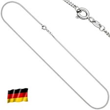 Panzerkette 585 echt Weißgold