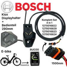 Bosch KIOX Displayhalter Montageplatte E-Bike Bedienheinheit Daumen Taster Kabel