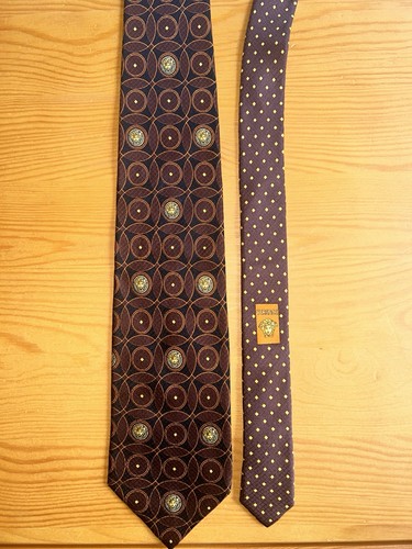 Gianni versace seidenkrawatte - versace,