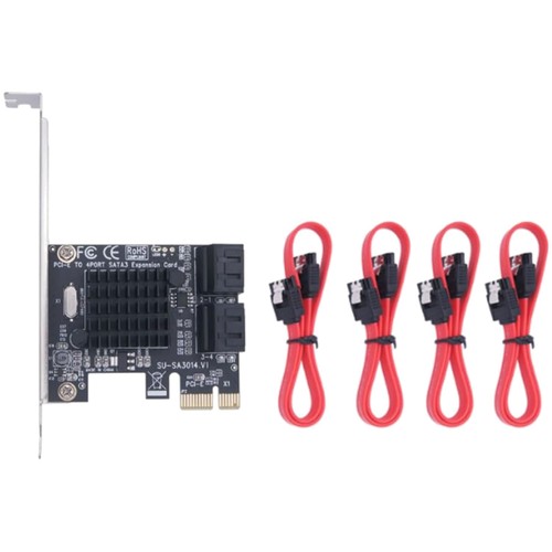 Sata pcie karte mit 4 - 3.0,