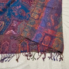 cashmere*so edel*gemustert*Decke*2,30x1,50*neu*