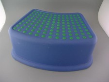 •●♥ Försiktig Ikea Kinderhocker Tritt blau ♥●•