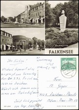 Ansichtskarte falkensee ddr - ansichtskarte,