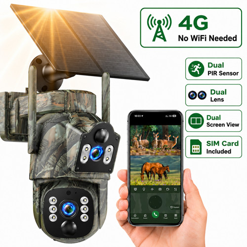 Lte überwachungskamera ptz - 4g,