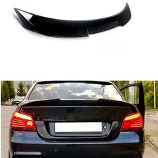 Heckspoiler passend für BMW E60 Limo, SCHWARZ Glänzed V Model, Spoilerlippe