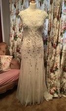 Monsoon Elfenbein Brautkleid