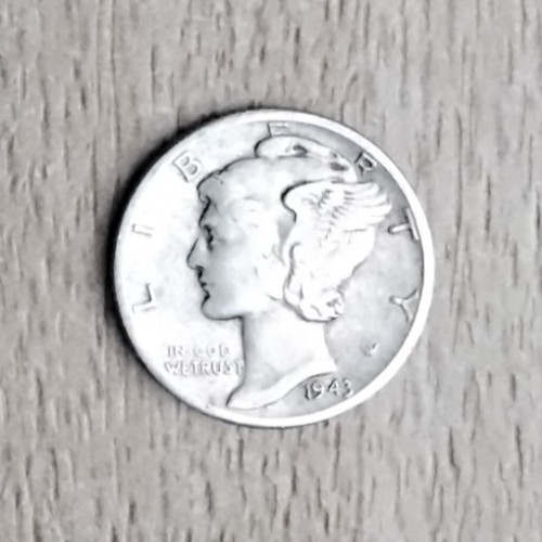 One dime usa 1943 liberty - 1943, in
