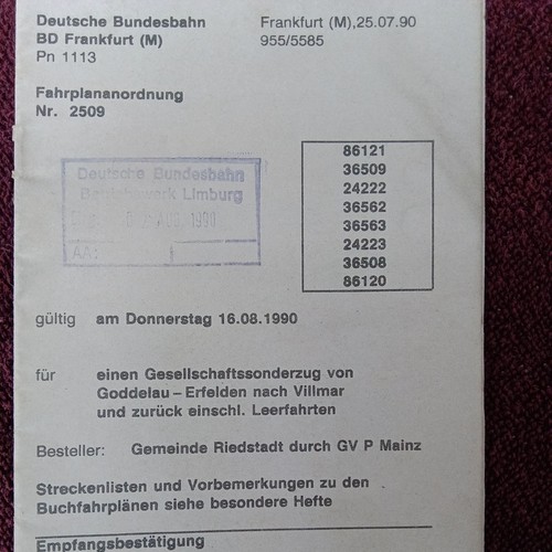 Deutsche bundesbahn - deutsche,