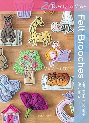 Felt brooches with - felt, free