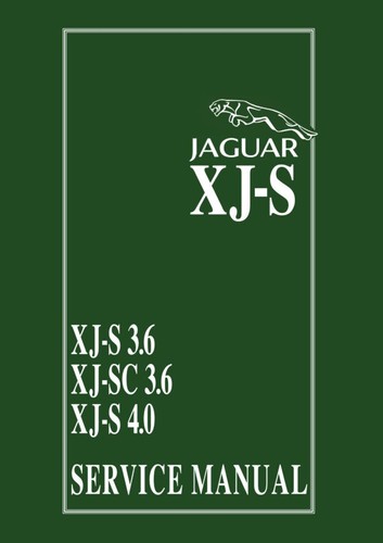 Jaguar xjs xjsc - 3.6, 4.0
