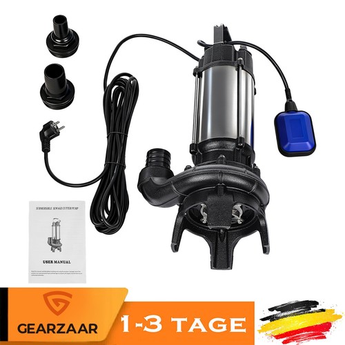 1500w fäkalienpumpe mit - 1500w,