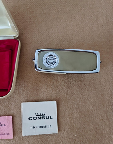 Consul gas tischfeuerzeug mit - consul,