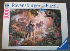 Wolfsfamilie im Sommer (1.000 Teile Puzzle) Ravensburger 