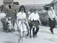 orig. Foto Transe Mann als Frau verkleidet transsexuell 